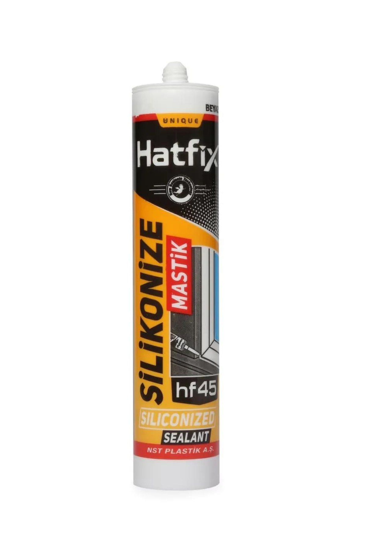 SİLİKONİZE MASTİK BEYAZ 450 GR SİLİKONİZE MASTİK BEYAZ 450 GR - Görsel 1