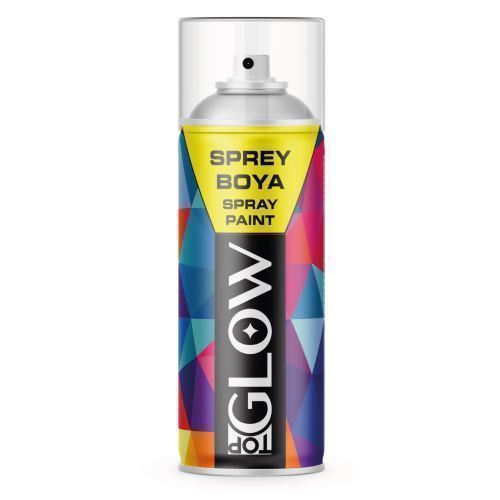 TOP GLOW SPREY BOYA 400 ML PARLAK BEYAZ