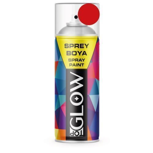 TOP GLOW SPREY BOYA 400 ML KIRMIZI