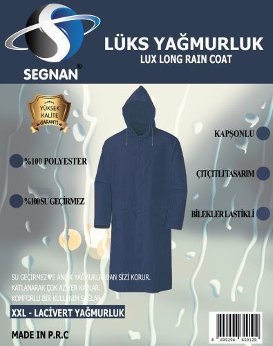 SEGNAN YAĞMURLUK LÜKS LACİVERT