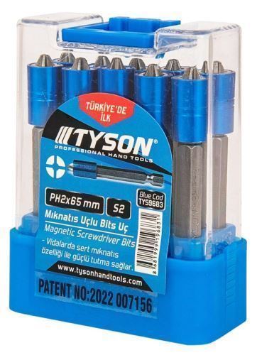 TYSON YILDIZ BİTS UÇ 65 MM PH 2 TEK YÖNLÜ