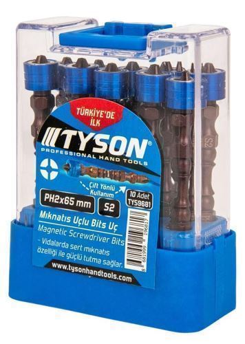 TYSON YILDIZ BİTS UÇ 65 MM PH 2 ÇİFT YÖNLÜ