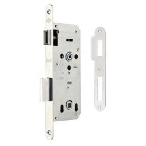 169AR BANYO WC KİLİDİ 40 MM NİKEL OVAL