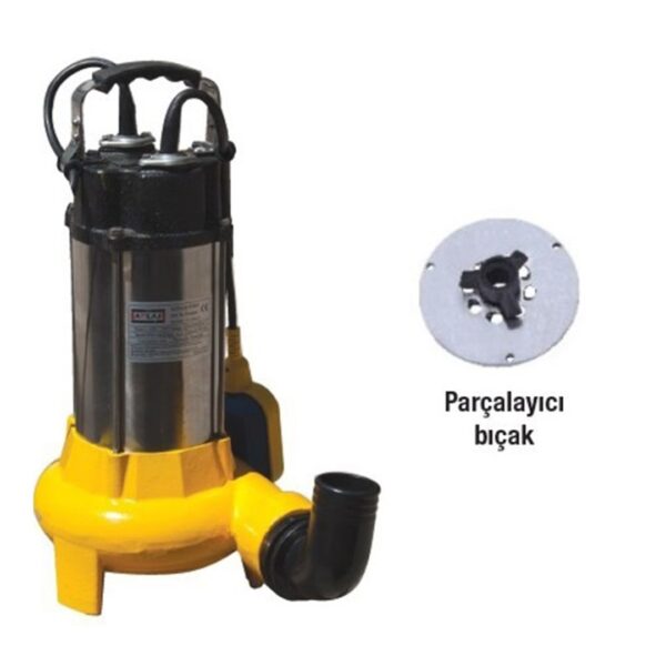 ATLAS ATIKSU POMPASI BIÇAKLI 1.5 HP V1100D-F