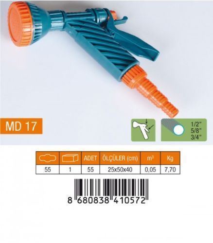 MED17 TETİKLİ TABANCA SÜZEK NORMAL REKOR