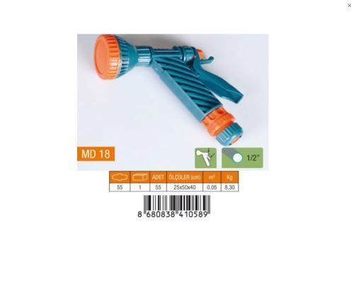 MED18 TETİKLİ TABANCA SÜZEK 1/2 LÜKS REKOR