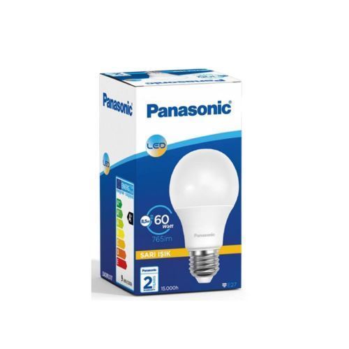 PANASONİC LED LAMBA 8,5W 765 LM SARI E27