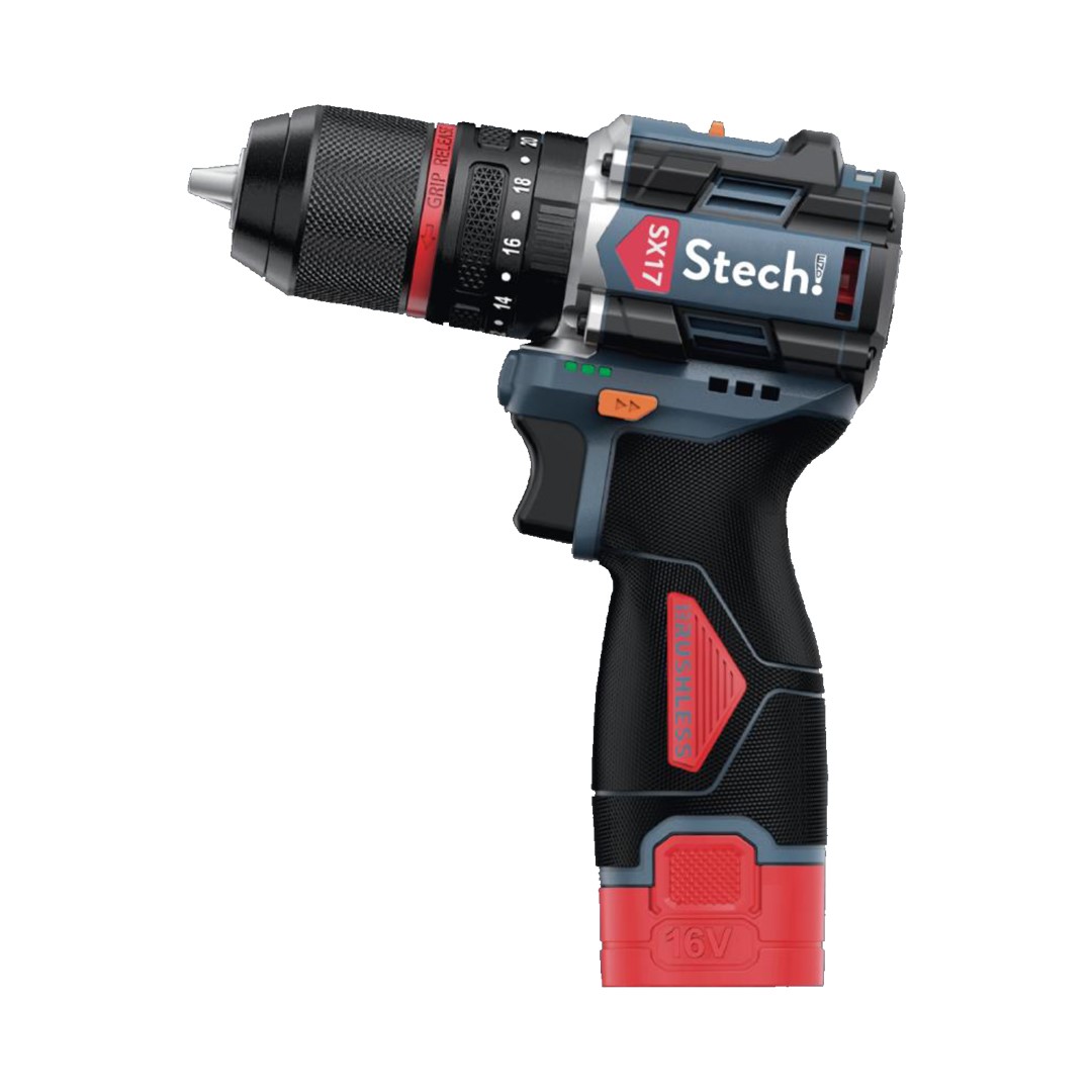STECHEND SX17 AKÜLÜ DARBELİ MATKAP 2 AMPER STECHEND SX17 AKÜLÜ DARBELİ MATKAP 2 AMPER - Görsel 1