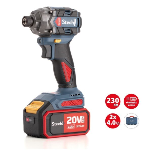STECHEND SX32 AKÜLÜ TORKLU VİDALAMA 4 AMPER