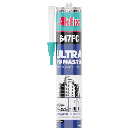 AKFİX POLİÜRETAN MASTİK 280 ML GRİ