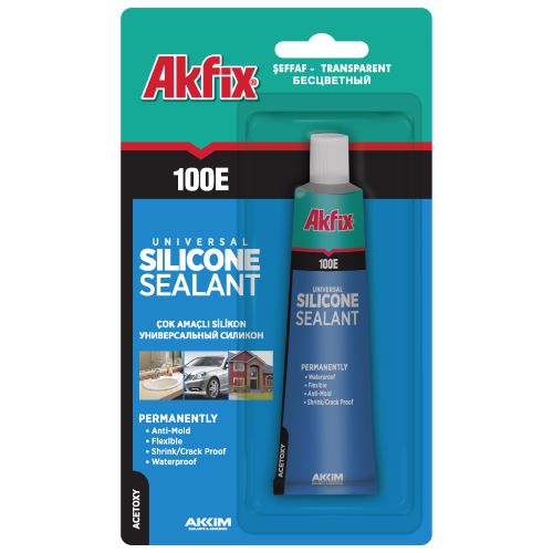 AKFİX TÜP SİLİKON BEYAZ 50 ML