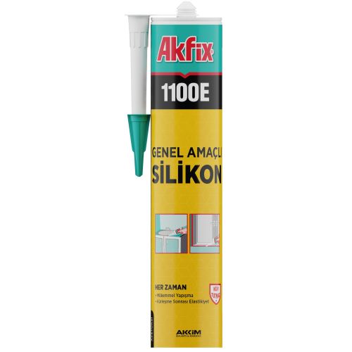 AKFİX SİLİKON BEYAZ 280 GR